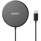 AUKEY LC-A1 Aircore 15W Magnetic Wireless Charger - Black My Outlet Store