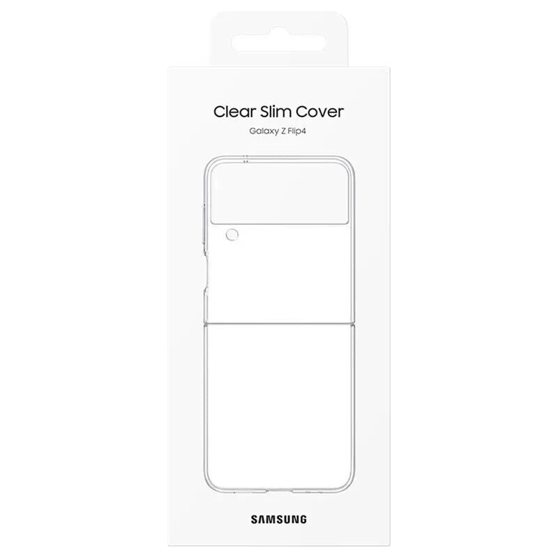 Samsung Clear Slim Cover for Galaxy Z Flip4 - Transparent My Outlet Store