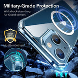 ESR iPhone 13 Air Armor with HaloLock Strong Tough Case MagSafe Compatible Clear My Outlet Store