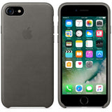 Apple Leather Back Case Cover for iPhone 7/8/7+/8+ Storm Gray/Black My Outlet Store
