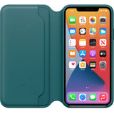 Apple Leather Folio for iPhone 11 Pro Max - Peacock/Raspberry My Outlet Store