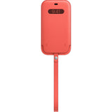 Apple iPhone 12/12 Mini/Pro/Pro Max Leather Sleeve with MagSafe - Pink Citrus My Outlet Store