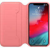 Apple iPhone X / Xs Max Leather Folio Phone Case Cover Black/Blue/Red My Outlet Store