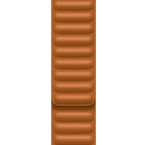 Apple Leather Link Watch Strap 40mm 41mm 38mm M/L - Saddle Brown My Outlet Store