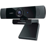 Aukey Full HD (1080p) Webcam For Video Chat With Stereo Microphone - Black - USB My Outlet Store