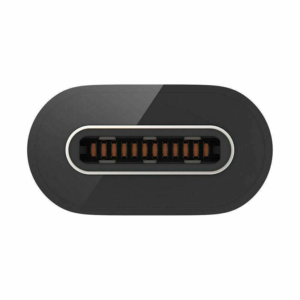 Belkin Ultra Slim Micro-USB Female to USB-C Male Adapter USB-IF Certified Black My Outlet Store
