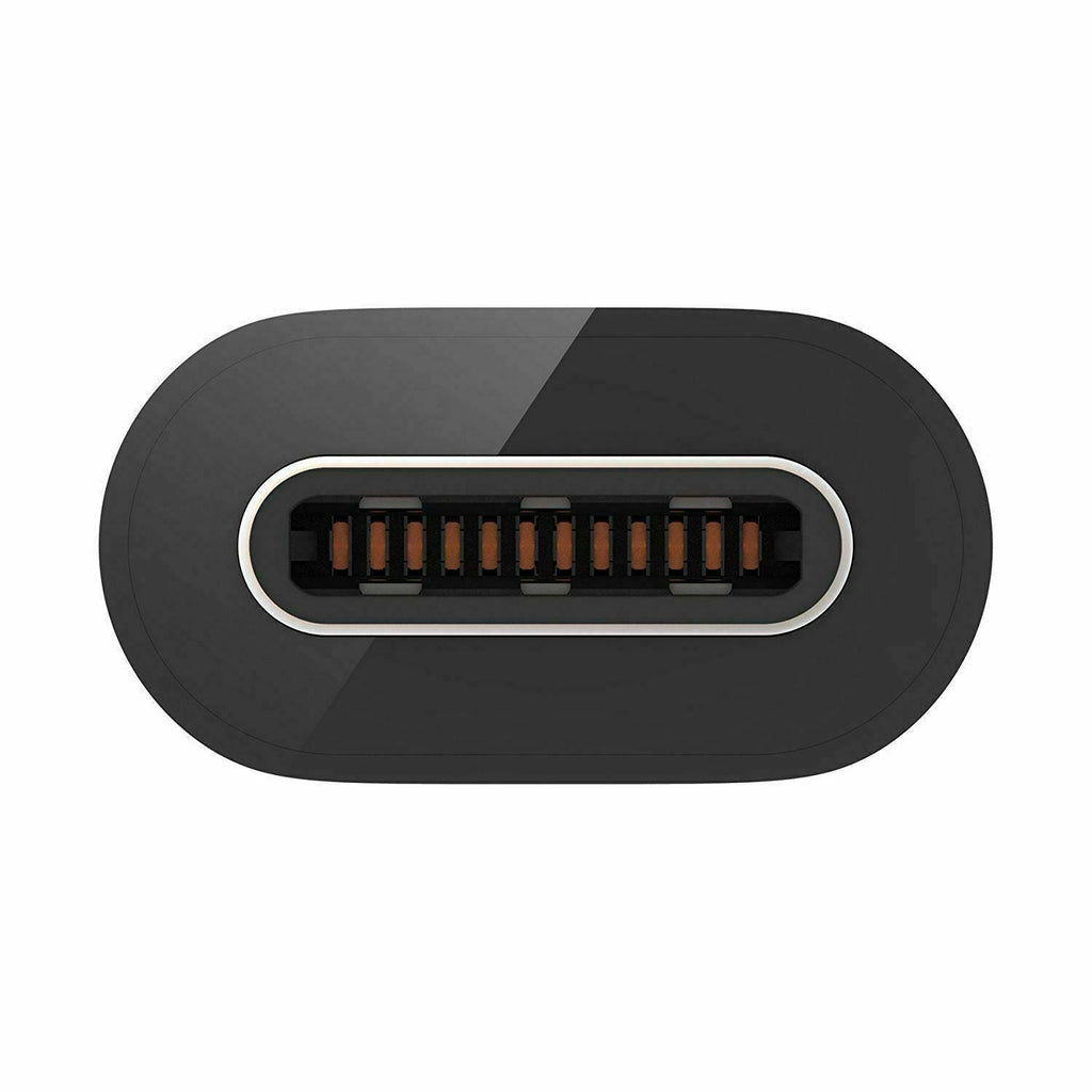 Belkin Ultra Slim Micro-USB Female to USB-C Male Adapter USB-IF Certified Black My Outlet Store