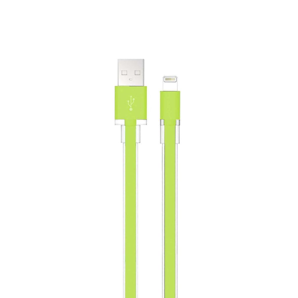 Black Rock MFi Approved 1m (3.2’) Apple Lightning Cable – Blue / Orange / Green My Outlet Store