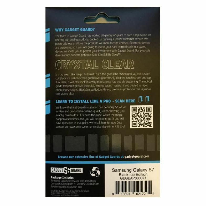 Gadget Guard Samsung Galaxy S7 Ice Edition Active Glass Screen Protector My Outlet Store