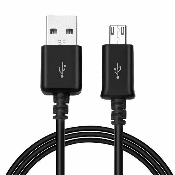 Genuine Samsung 1.5m Black Fast Charger Micro USB Data Cable Lead For S5 S6 S7 My Outlet Store
