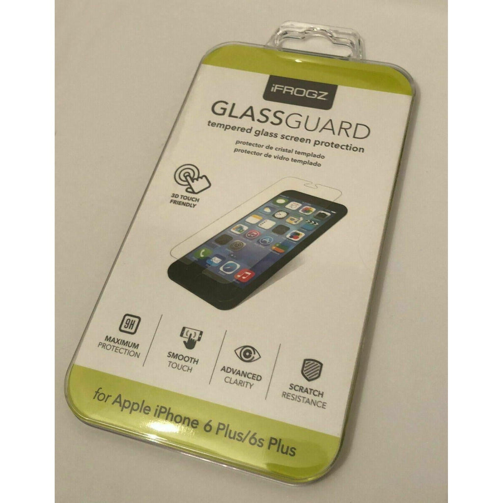GlassGuard Apple iPhone 6 Plus/6s Plus Tempered Glass Guard Protector Clear My Outlet Store