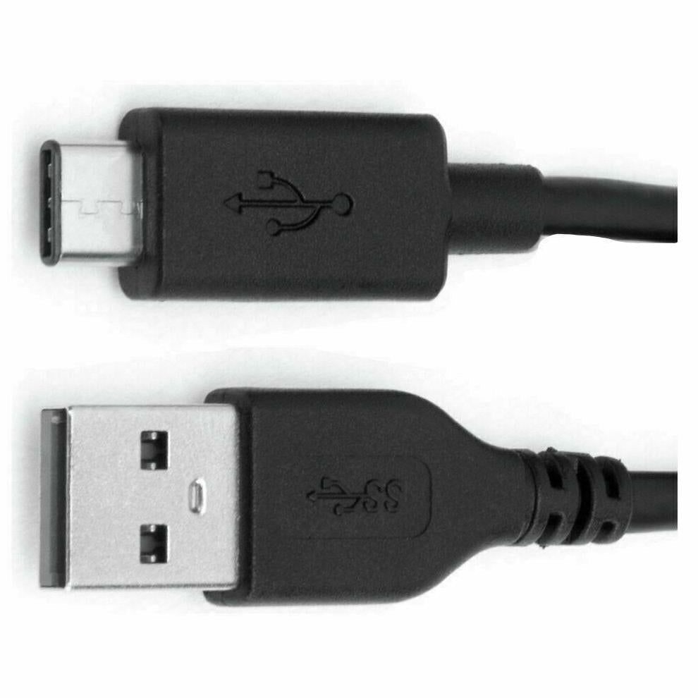 Griffin Type-C USB Cable Lead For Samsung Galaxy S10/S10+/S9 S8/S8+ Black My Outlet Store