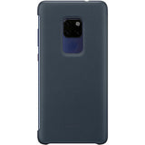Huawei Mate 20 Protective Ultra Slim Smart View Flip Case Cover - Dark Blue My Outlet Store