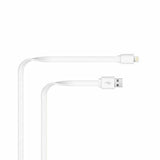 Just Wireless MFi Approved iPhone X 8/7/6 Long 2M Charger Heavy Duty Cable White My Outlet Store