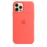 Apple Silicone Case with MagSafe for iPhone 12/12 Pro - Pink Citrus My Outlet Store