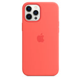 Apple Silicone Case with MagSafe for iPhone 12 Pro Max - Pink Citrus My Outlet Store
