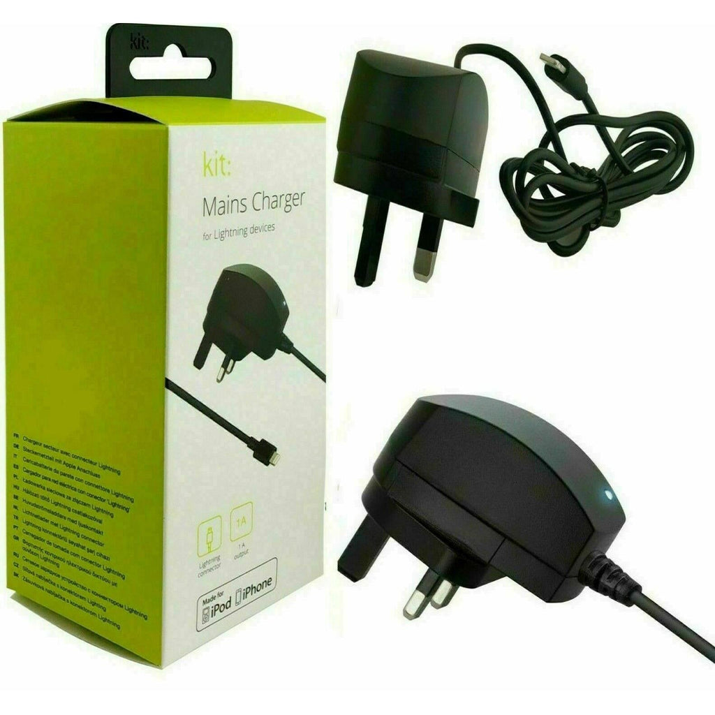 Mfi Approved Kit Mains Charger for iPhone X / 8 Plus / 8 / 7 Plus / 7 / 6s Plus My Outlet Store