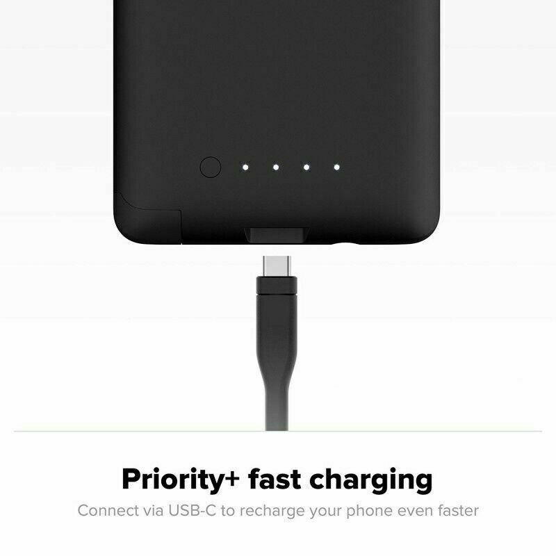 Mophie Juice Pack Slim Wireless Charging Battery Case Black For Samsung Note8 My Outlet Store