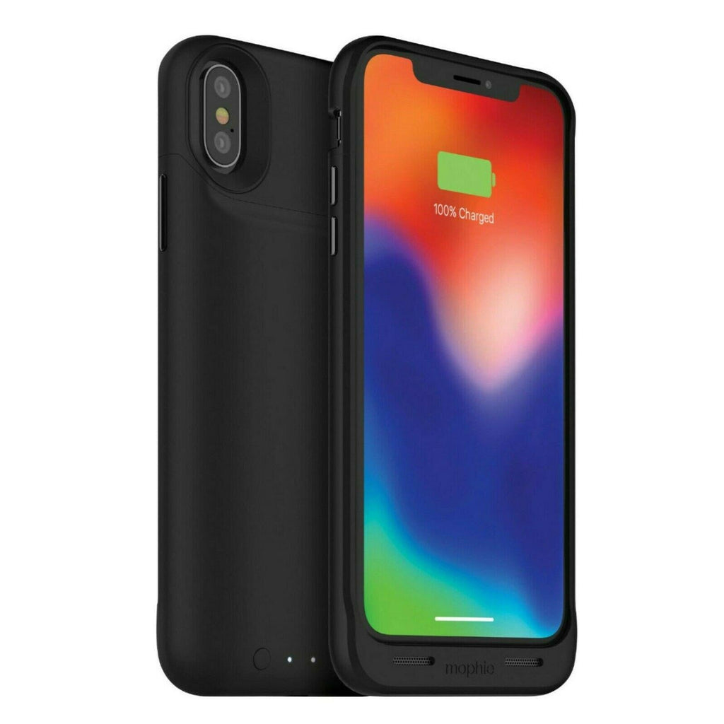 Mophie iPhone X/Xs Juice Pack Air Thin Wireless Battery Case Cover Black My Outlet Store