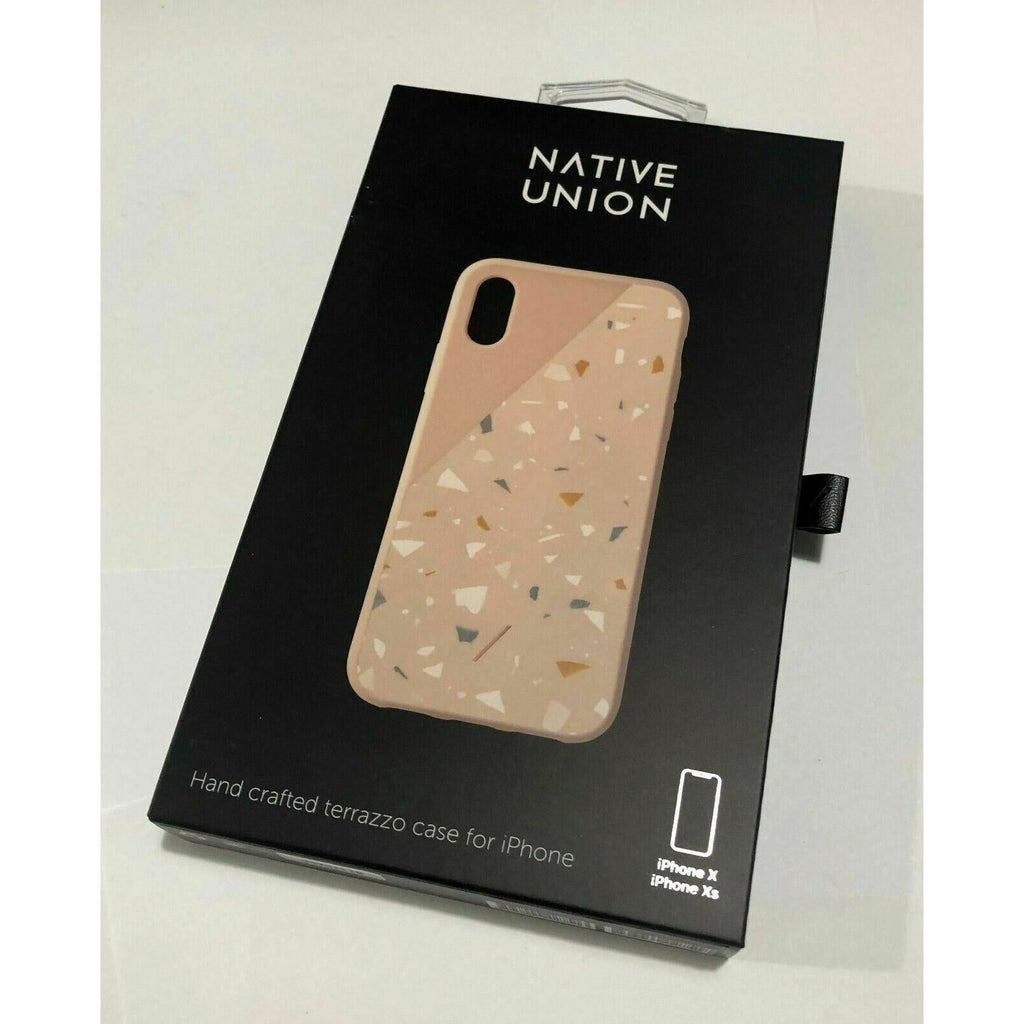 Native Union CLIC Terrazzo Luxury Hand-Crafted Case Cover for iPhone X/Xs/Max My Outlet Store