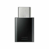 Official Samsung Galaxy S8 / S8 Plus Micro USB to USB-C Adapter - Black My Outlet Store