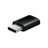 Official Samsung Galaxy S8 / S8 Plus Micro USB to USB-C Adapter - Black My Outlet Store