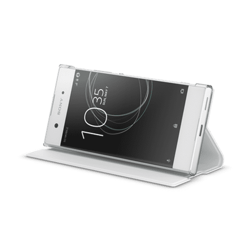 Official Sony SCSG30 Style Stand Cover - Xperia XA1 – Black / White My Outlet Store