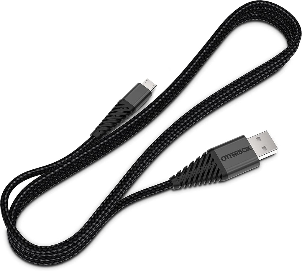 Otterbox Braided Rugged Durable Micro-USB Charge & Sync Cable / 3m / Black My Outlet Store
