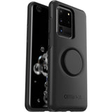 Otterbox Otter + Pop Symmetry Case Cover for Samsung Galaxy S20 Ultra 5G - Black My Outlet Store