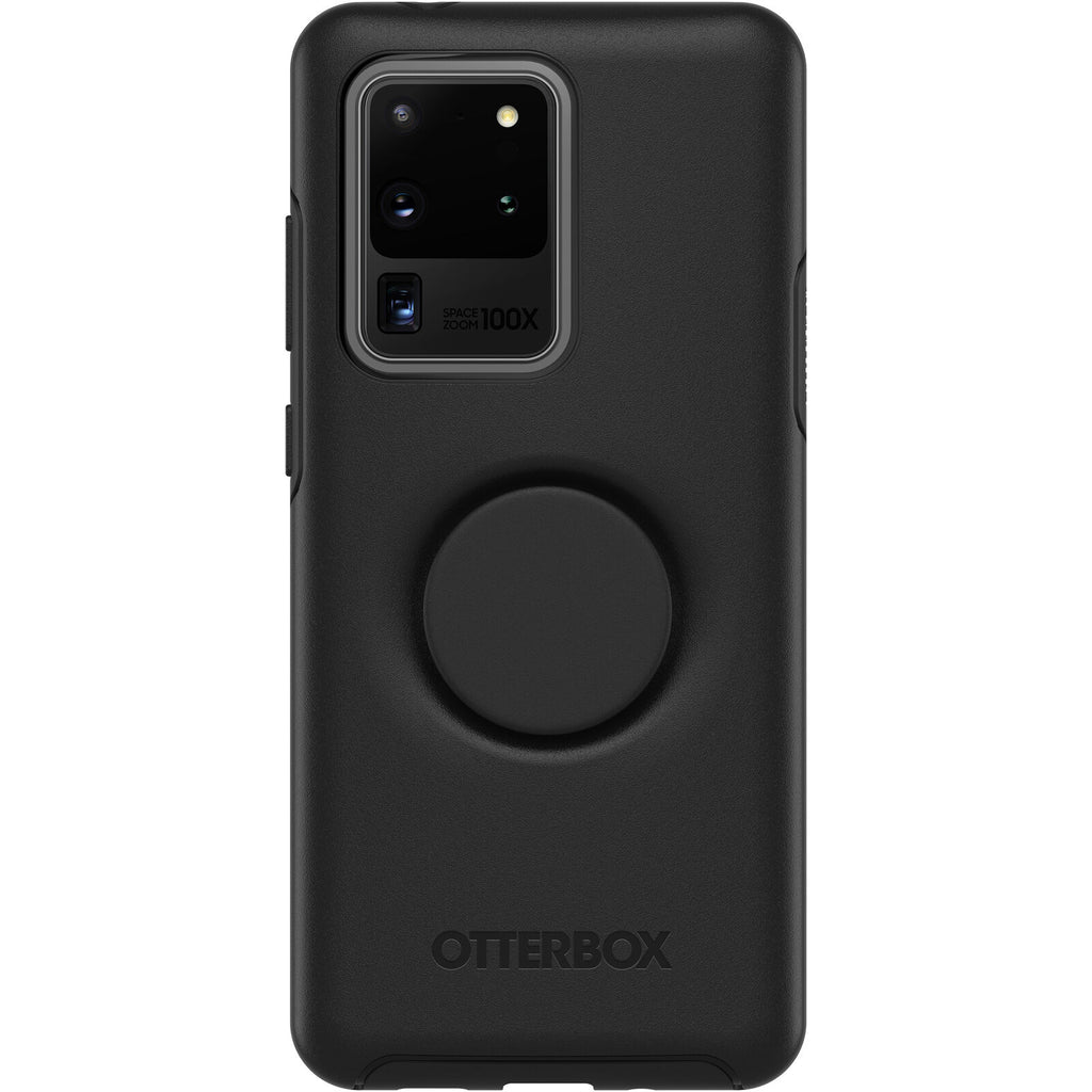 Otterbox Otter + Pop Symmetry Case Cover for Samsung Galaxy S20 Ultra 5G - Black My Outlet Store