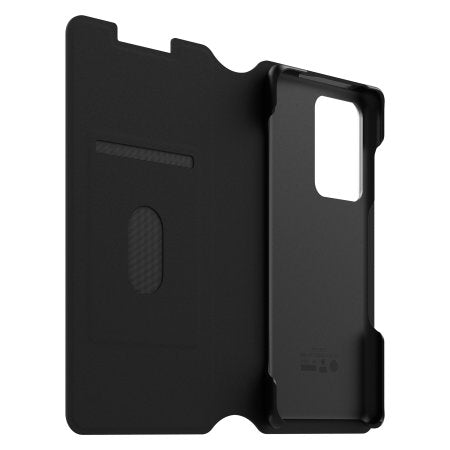 OtterBox Samsung Galaxy S20+ Plus Case Strada Via Leather Flip Folio Cover Black My Outlet Store