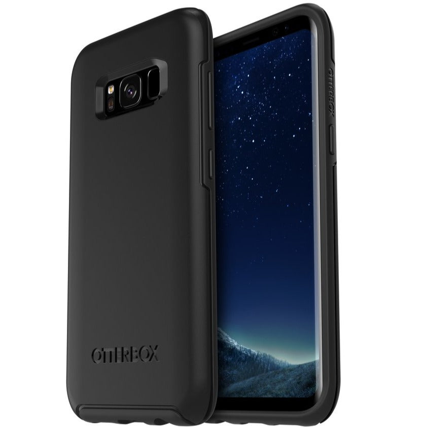 OtterBox Symmetry Series Sleek Stylish Cover Case for Samsung Galaxy S8+ Black My Outlet Store