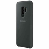 Samsung Galaxy S9+ Silky Soft Touch Stylish Silicone Smooth Cover Case - Black My Outlet Store