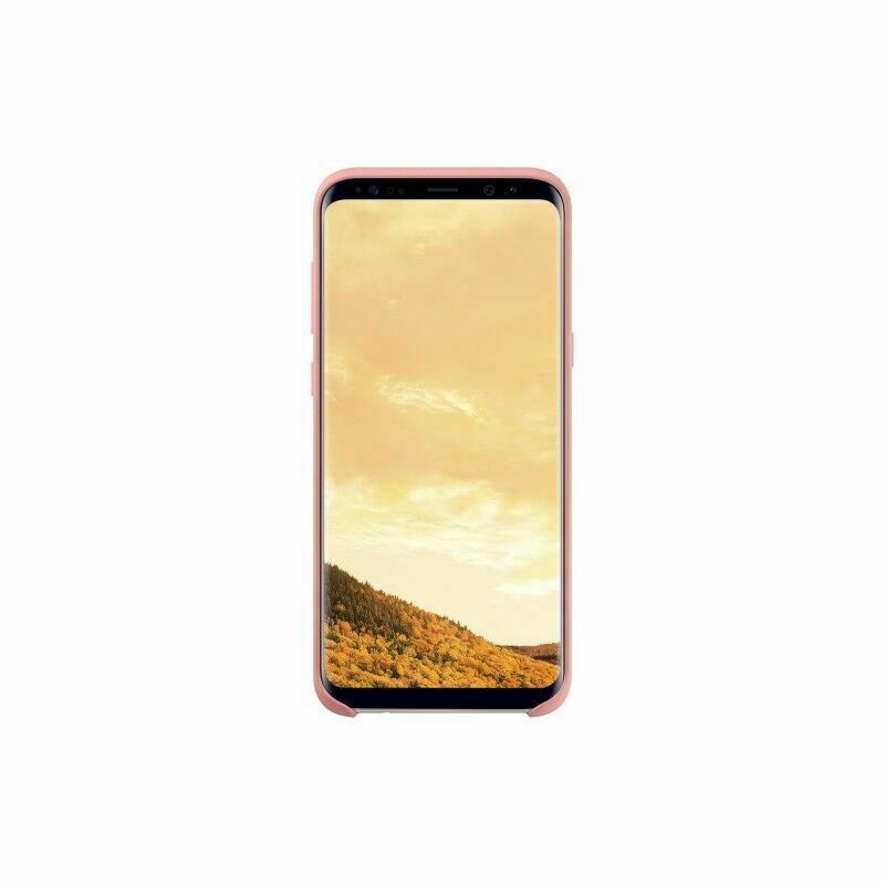 Samsung Galaxy S8+ Ultra Thin Strong Silky Soft Touch Silicone Cover Case Pink My Outlet Store