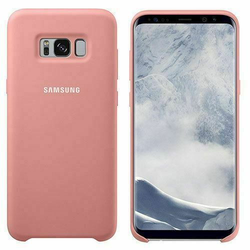 Samsung Galaxy S8+ Ultra Thin Strong Silky Soft Touch Silicone Cover Case Pink My Outlet Store