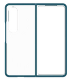 OtterBox Thin Flex Case for Samsung Galaxy Z Fold4 Clear/Blue My Outlet Store