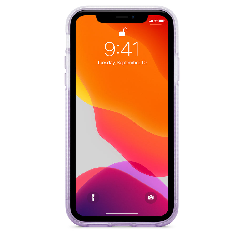 Tech21 Pure Ombre Hardshell Tough Thin Case Cover for iPhone XR - Purple My Outlet Store