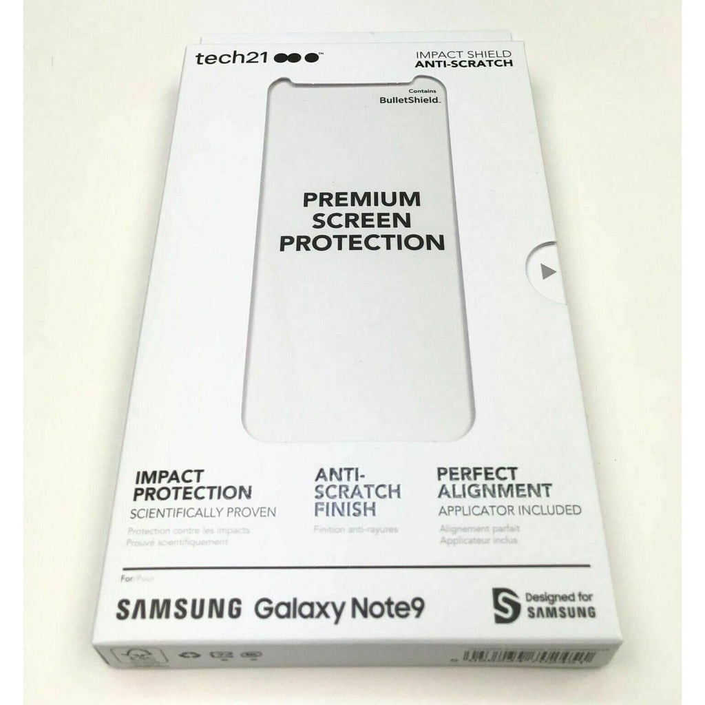 Tech21 Impact Shield BulletShield Screen Protector for Samsung Galaxy S9 / Note9 My Outlet Store