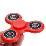 Tri-Spinner Fidget Toy Hand Finger Spinner Desk Focus Red Free Delivery My Outlet Store