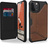 Urban Armor Gear UAG iPhone 12 Pro Max Metropolis Wallet/Folio Case Brown My Outlet Store