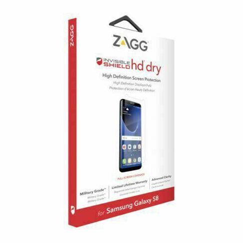 ZAGG Samsung Galaxy S8 InvisibleShield HD Dry FULL BODY Screen Protector My Outlet Store