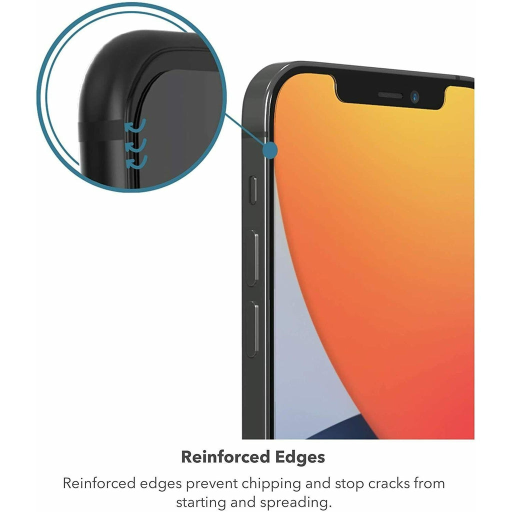 Zagg InvisibleShield Glass Elite+ Anti-microbial Protector for iPhone 12 mini My Outlet Store