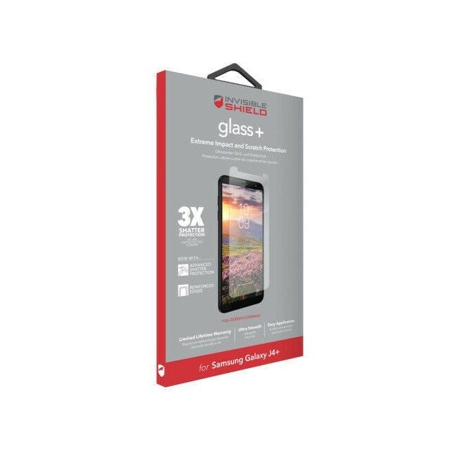 Zagg InvisibleShield Glass+ Tempered Glass Screen Protector for Galaxy J4+ My Outlet Store