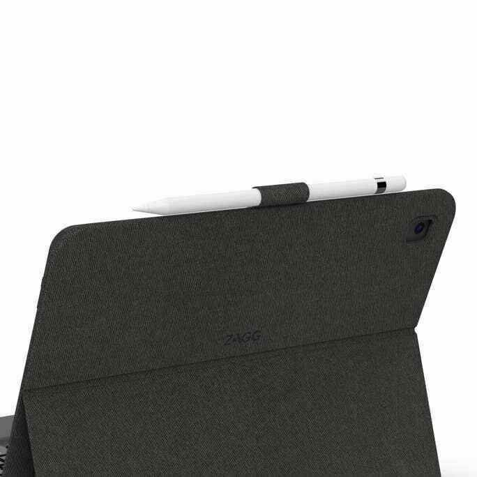 Zagg Messenger Folio Non-Backlit Tablet Keyboard Case for 9.7” iPad Pro Black My Outlet Store