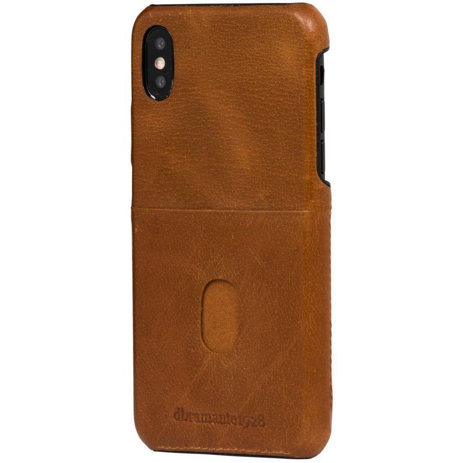 dbramante1928 Tune CC Real Luxury Leather Cover for Apple iPhone X/XS - Tan My Outlet Store