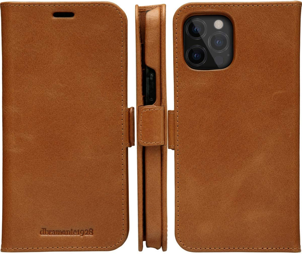 dbramante1928 Wallet Real Leather Case iPhone X/Xs/Xs Max/XR/11/11 Pro Tan/Black My Outlet Store