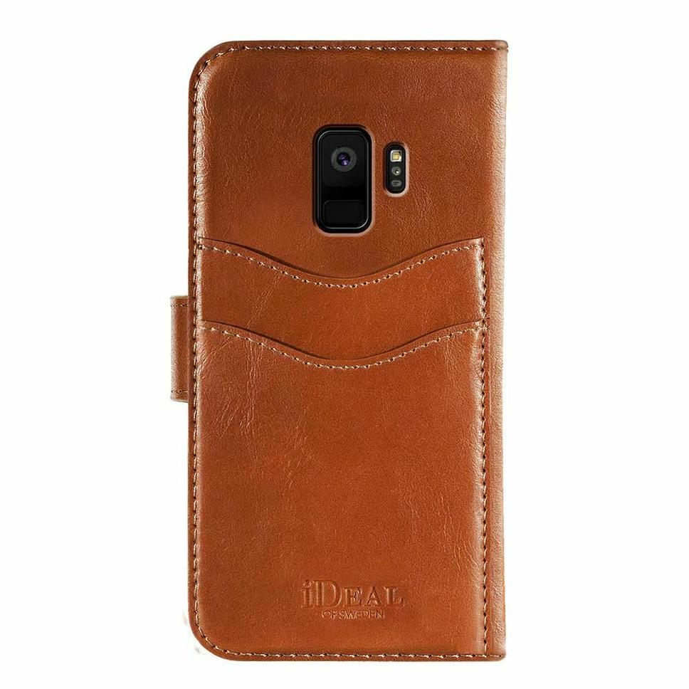 iDeal of Sweden Wallet Case Cover for Samsung Galaxy S9 Plus / S9 – Black/Brown My Outlet Store
