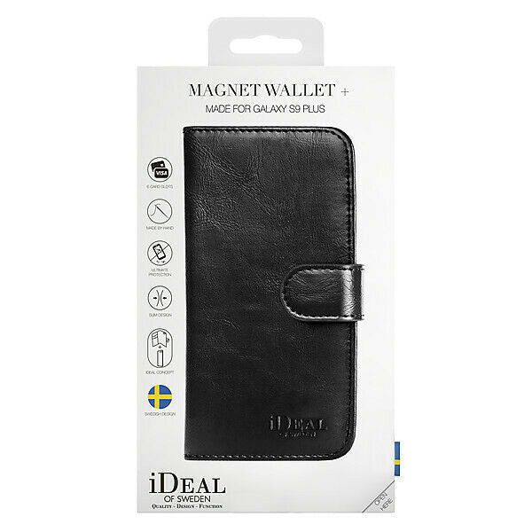 iDeal of Sweden Wallet Case Cover for Samsung Galaxy S9 Plus / S9 – Black/Brown My Outlet Store