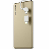 mophie Powerstation Plus Mini 4000mAh Micro-USB Lightning Battery Pack - Gold My Outlet Store