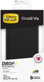 OtterBox Samsung Galaxy S21 Ultra 5G Strada Via Leather Flip Folio Cover Black My Outlet Store